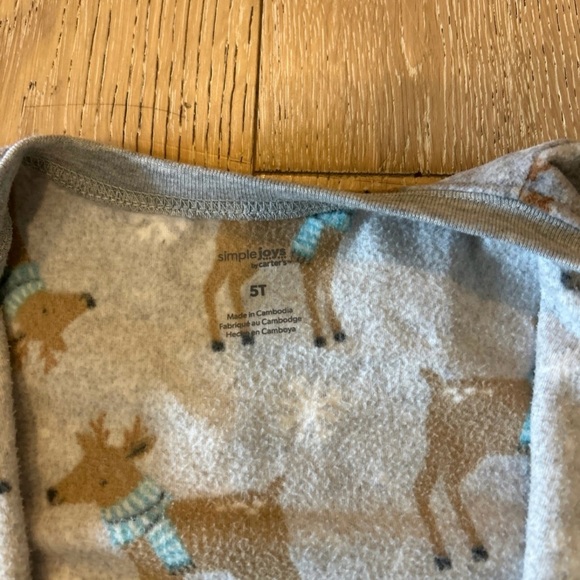 Reindeer footed one piece - Picture 5 of 5